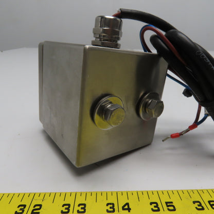 Kacon KEX-201 Stainless Steel Pushbutton Switch Box IP66 600V Green