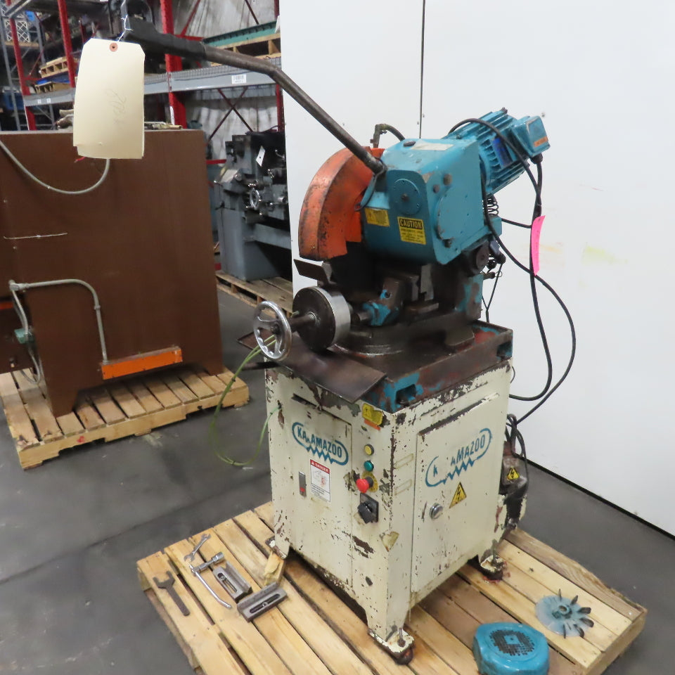 Kalamazoo FMC-350P 14" Manual Ferrous Cold Saw 460V 3Ph (Parts Or Repair)