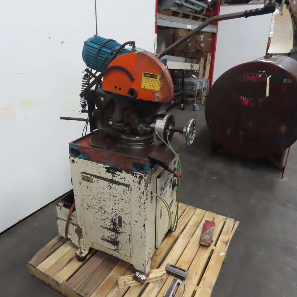 Kalamazoo FMC-350P 14" Manual Ferrous Cold Saw 460V 3Ph (Parts Or Repair)