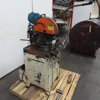 Kalamazoo FMC-350P 14" Manual Ferrous Cold Saw 460V 3Ph (Parts Or Repair)
