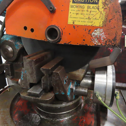 Kalamazoo FMC-350P 14" Manual Ferrous Cold Saw 460V 3Ph (Parts Or Repair)