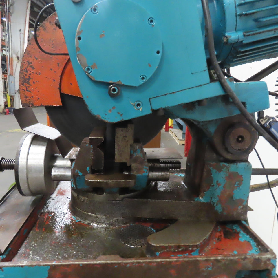 Kalamazoo FMC-350P 14" Manual Ferrous Cold Saw 460V 3Ph (Parts Or Repair)