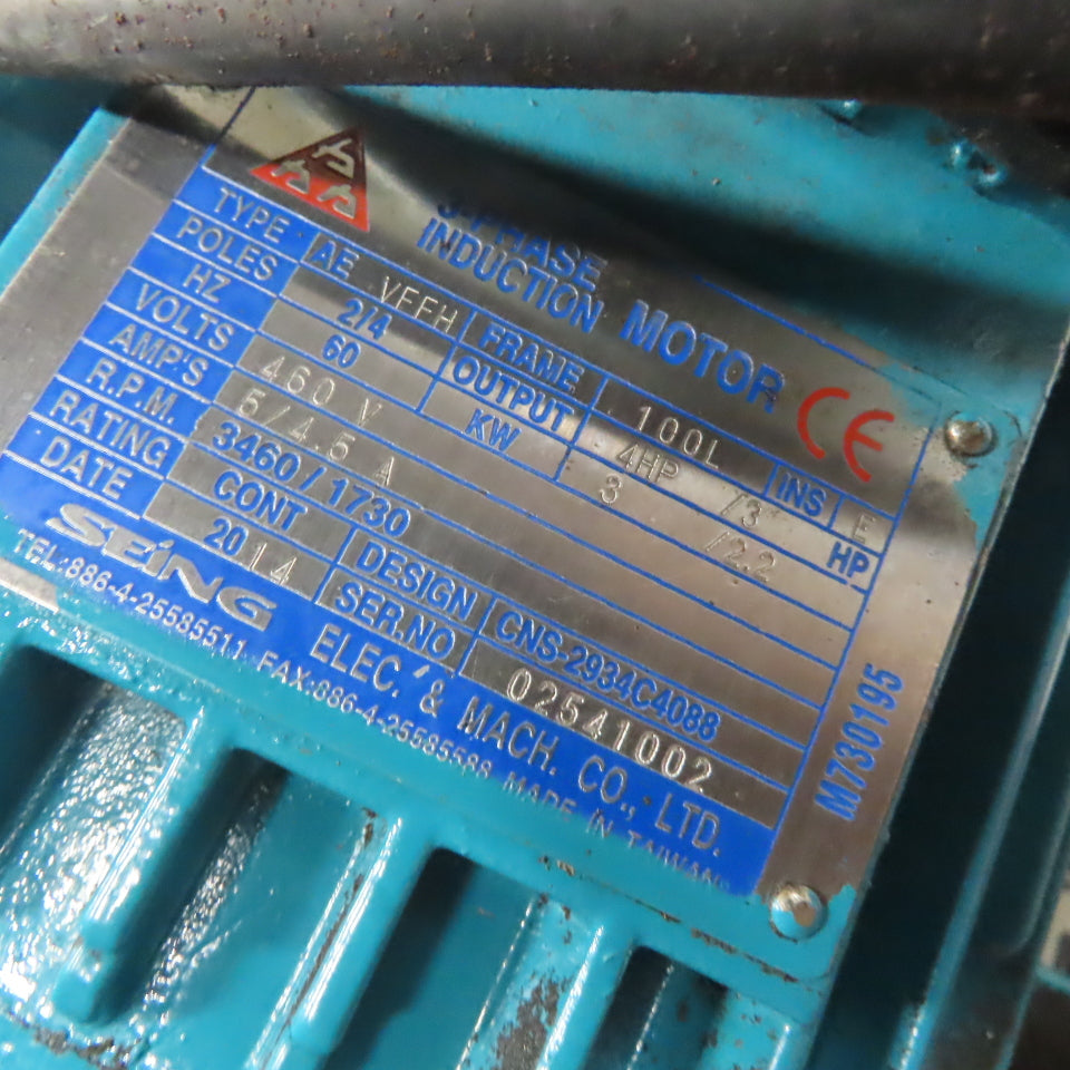 Kalamazoo FMC-350P 14" Manual Ferrous Cold Saw 460V 3Ph (Parts Or Repair)