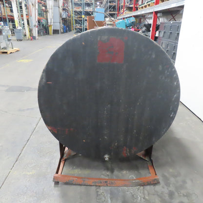 480 Gallon Horizontal Steel Oil Storage Reservoir Tank