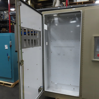 Hoffman A-90XM7818FTC 90"x78.5x18"Free Standing Electrical Enclosure W/Backplate