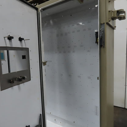 Hoffman A-90XM7818FTC 90"x78.5x18"Free Standing Electrical Enclosure W/Backplate