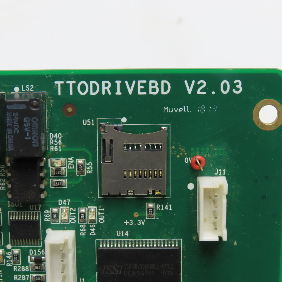 Muvell TTODRIVEBD V2.03 TTODRIVEBD V2.03 Drive Control Board Module SD Slot
