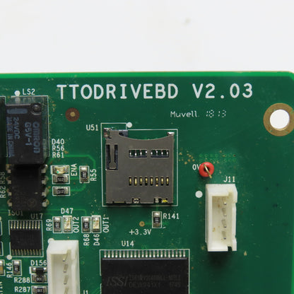 Muvell TTODRIVEBD V2.03 TTODRIVEBD V2.03 Drive Control Board Module SD Slot