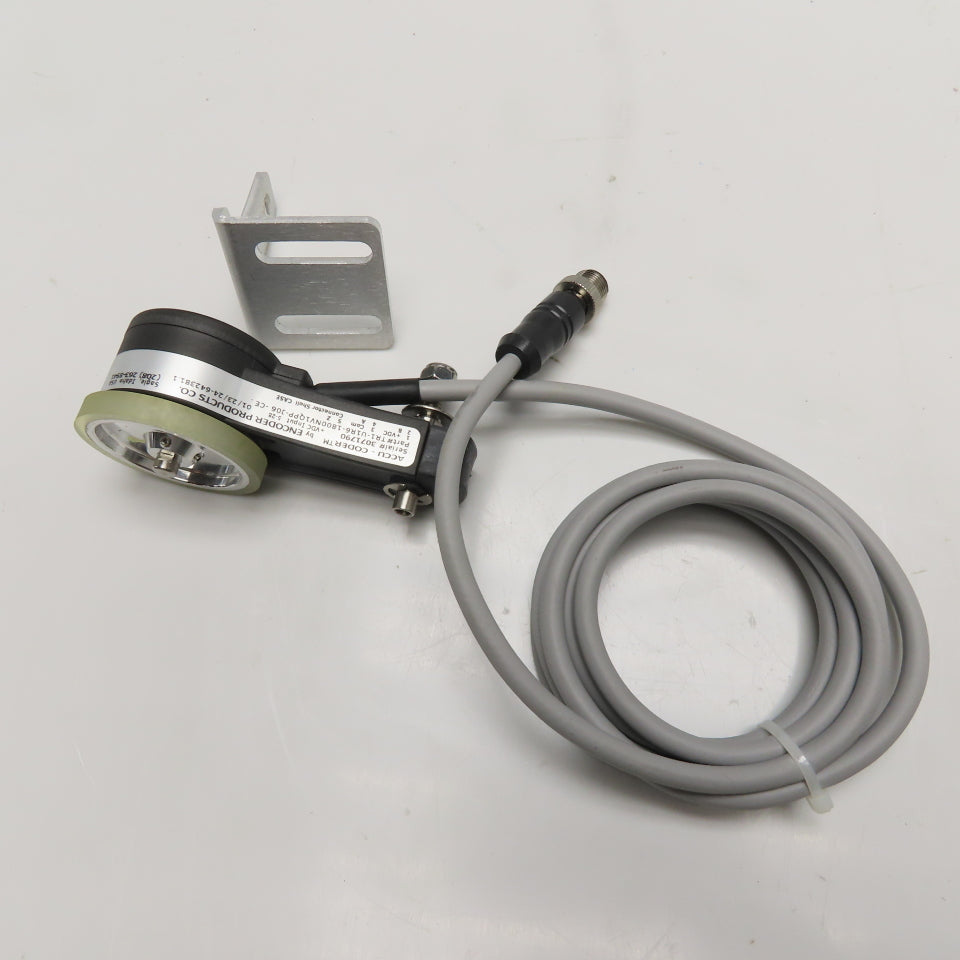 Encoder Products Co. TR1-U1R6-1800NV1QPP-J06 Measuring Wheel Encoder 5-28VDC