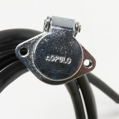 Aopulo 4-Pin Female Aviation Connector Weather Cap 6'