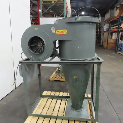 Aget 30NM51-D1 Dustkop Cyclone Chip/Mist Dust Collector 7.5HP 230/460V 3Ph