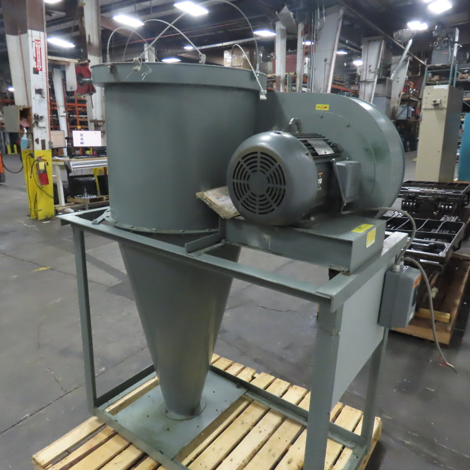 Aget 30NM51-D1 Dustkop Cyclone Chip/Mist Dust Collector 7.5HP 230/460V 3Ph