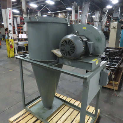 Aget 30NM51-D1 Dustkop Cyclone Chip/Mist Dust Collector 7.5HP 230/460V 3Ph