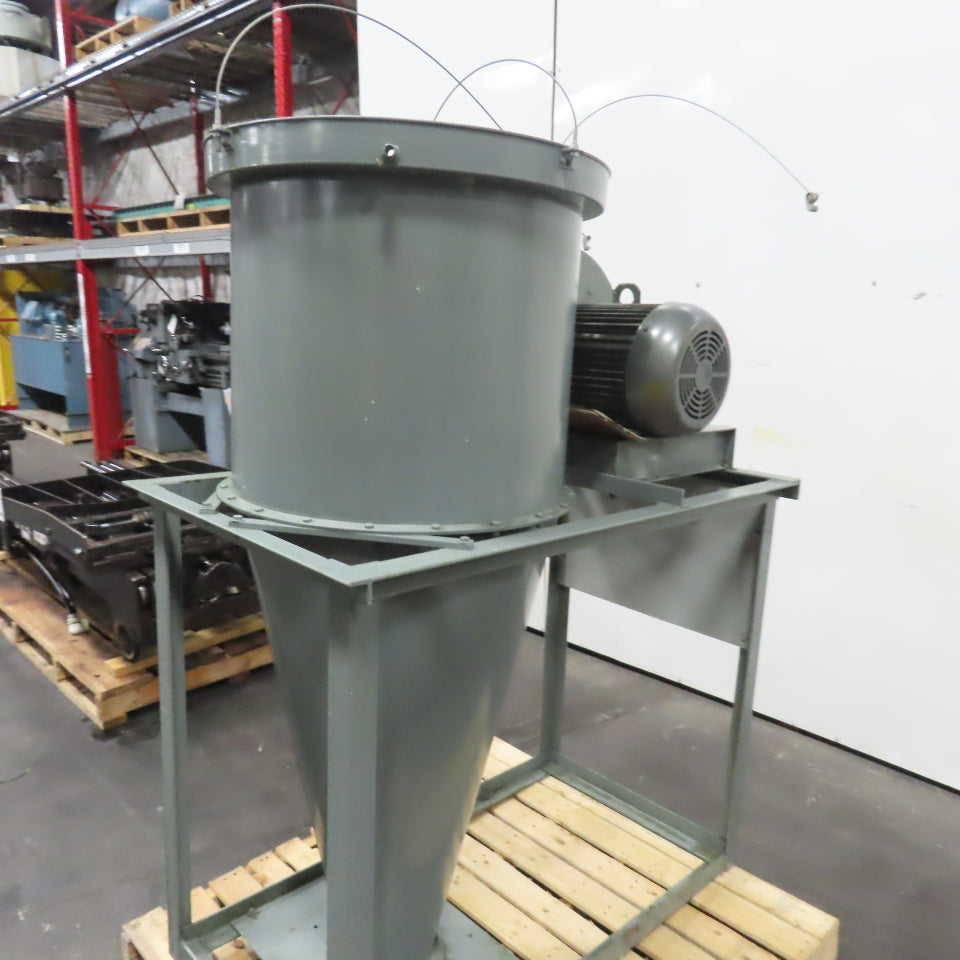 Aget 30NM51-D1 Dustkop Cyclone Chip/Mist Dust Collector 7.5HP 230/460V 3Ph