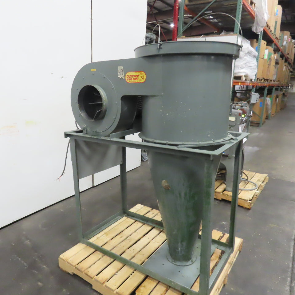 Aget 30NM51-D1 Dustkop Cyclone Chip/Mist Dust Collector 7.5HP 230/460V ...