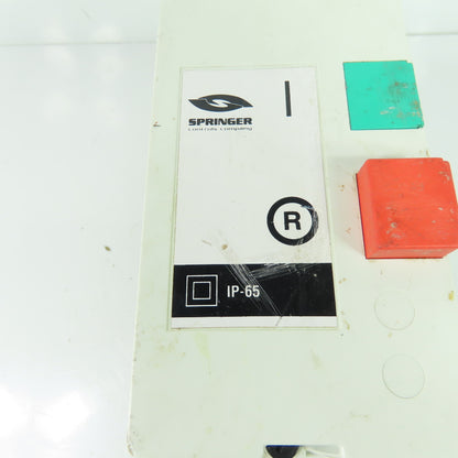 Springer Controls Company IP-65 Rated Push Button Control Station Enclosure