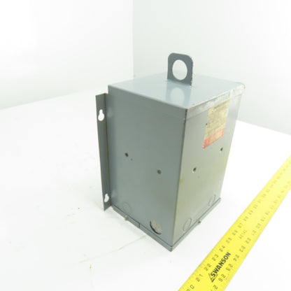 Square D 3S1F 3kVA Single Phase Dry Type Transformer 240/460V Pri 120/240V Sec