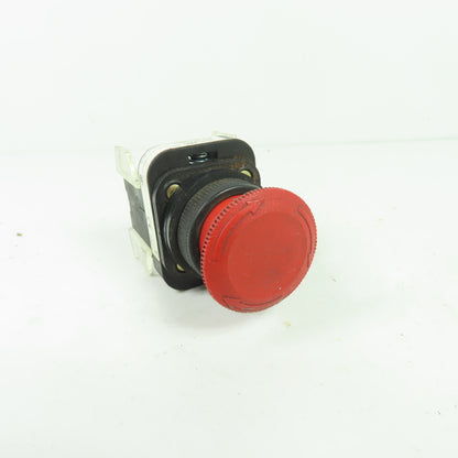Allen-Bradley 800H-FRXT D4 Twist-Release Emergency Stop Push Button 600V