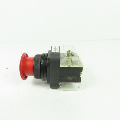Allen-Bradley 800H-FRXT D4 Twist-Release Emergency Stop Push Button 600V