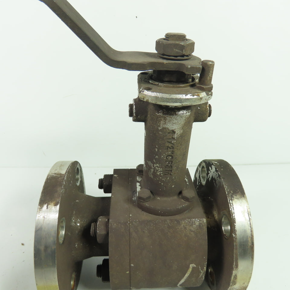 Habonim 0A31X-6666AT/150-B-G18 1-1/2" Flanged Stainless Steel Ball Valve