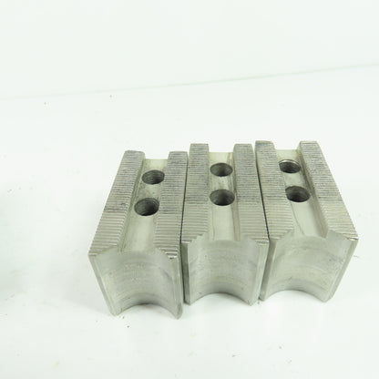 KT-6200AP Aluminum Soft Chuck Jaws 2.58" L x 1.25" W x 1.81" H Lot/3
