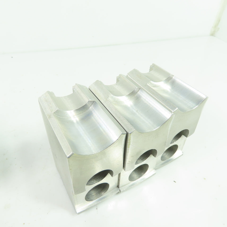 KT-6200AP Aluminum Soft Chuck Jaws 2.73" L x 1.25" W x 1.96" H Lot/3