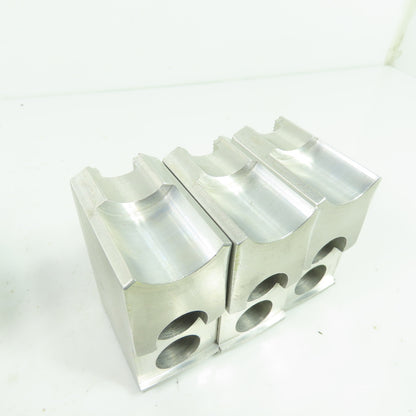 KT-6200AP Aluminum Soft Chuck Jaws 2.73" L x 1.25" W x 1.96" H Lot/3