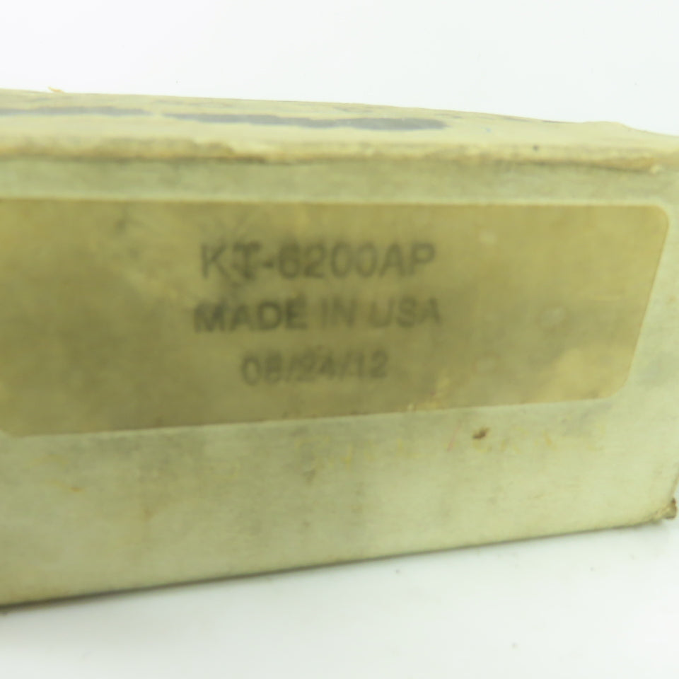 KT-6200AP Aluminum Soft Chuck Jaws 2.73" L x 1.25" W x 1.96" H Lot/3