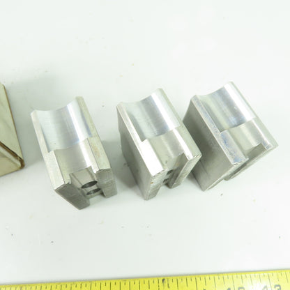 KT-6200AP Aluminum Soft Chuck Jaws 2.73" L x 1.25" W x 1.96" H Lot/3