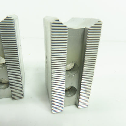KT-6200AP Aluminum Soft Chuck Jaws 2.73" L x 1.25" W x 1.89" H Lot/3