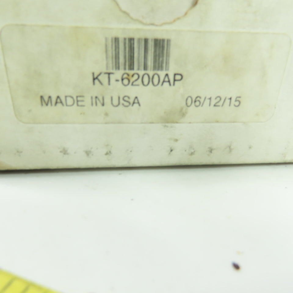 KT-6200AP Aluminum Soft Chuck Jaws 2.67" L x 1.25" W x 1.76" H Lot/3