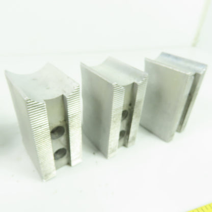 KT-6200AP Aluminum Soft Chuck Jaws 2.67" L x 1.25" W x 1.76" H Lot/3