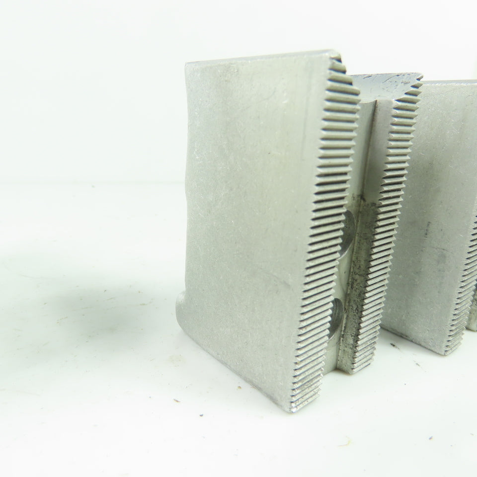 KT-6200AP Aluminum Soft Chuck Jaws 2.67" L x 1.25" W x 1.76" H Lot/3