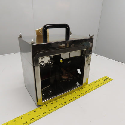 LV730 11-3/4" x 10" x 7" Printer Wash Down Stainless Steel Monitor Enclosure