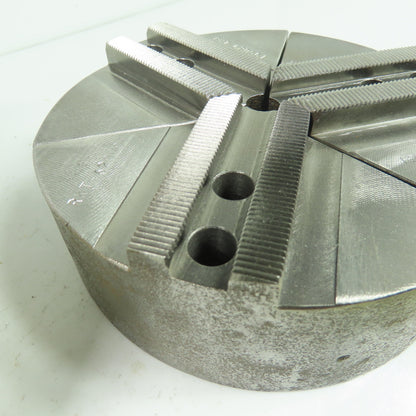 RKT-6200CI Soft Pie Chuck Jaws Cast Iron 1.5mm x 60° Serrations 6" OD Set/3