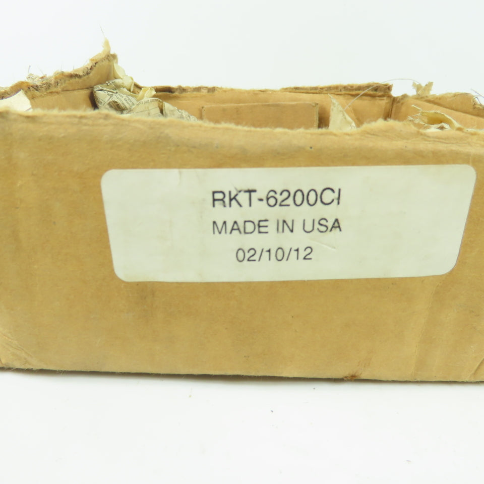 RKT-6200CI Soft Pie Chuck Jaws Cast Iron 1.5mm x 60° Serrations 6" OD Set/3