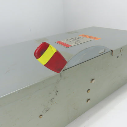 Westinghouse HUN364 200A Non Fusible Heavy Duty Safety Disconnect Switch 600VAC