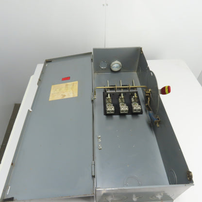 Westinghouse HUN364 200A Non Fusible Heavy Duty Safety Disconnect Switch 600VAC