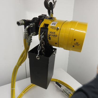 Budgit BAHC0130 1 Ton 2000LB Pneumatic Air Chain Hoist 30FPM 90 PSIG 20'Lift NEW