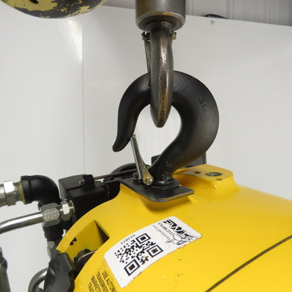 Budgit BAHCO130 1 Ton 2000LB Pneumatic Air Chain Hoist 30FPM 90 PSIG 20'Lift NEW