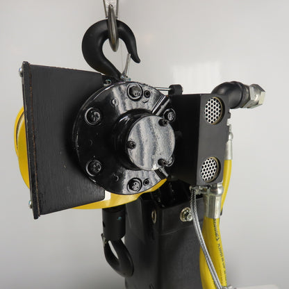 Budgit BAHCO130 1 Ton 2000LB Pneumatic Air Chain Hoist 30FPM 90 PSIG 20'Lift NEW