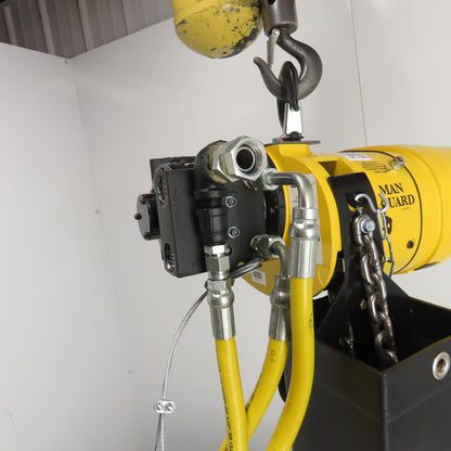 Budgit BAHCO130 1 Ton 2000LB Pneumatic Air Chain Hoist 30FPM 90 PSIG 20'Lift NEW