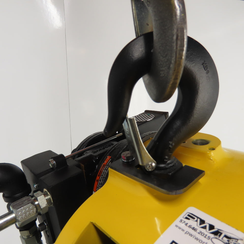Budgit BAHCO130 1 Ton 2000LB Pneumatic Air Chain Hoist 30FPM 90 PSIG 20'Lift NEW