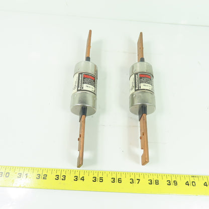 Bussmann FRS-R-110 110A 600V Dual-Element Time-Delay Class RK5 Fuses Lot Of 2