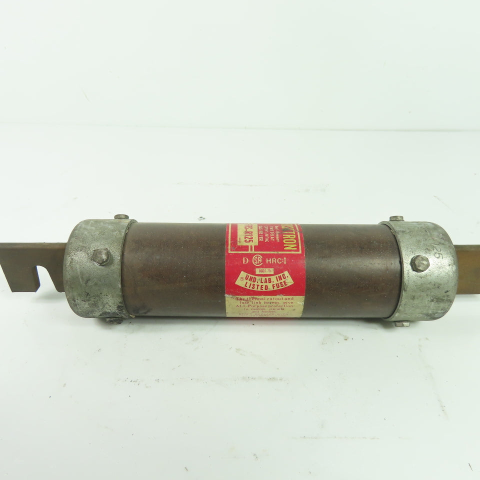 Cooper Bussmann FRS-R-125 125A 600VAC 300VDC Dual-Element Time-Delay Fuse