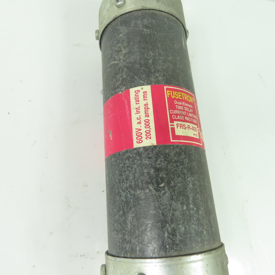 Bussmann FRS-R-400 400A 600VAC 300VDC Dual-Element Time-Delay Class RK5 Fuse