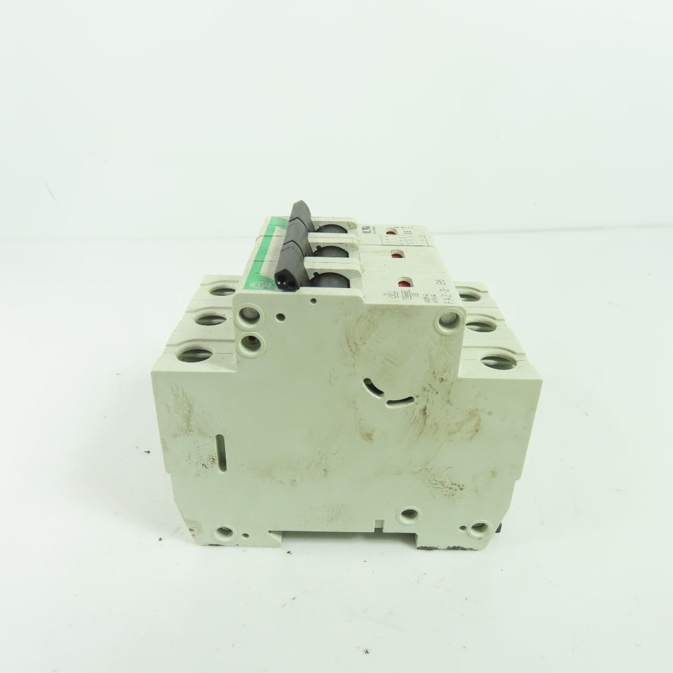 Eaton Moeller FAZ-3-B6 3-Pole Miniature Circuit Breaker 400V 415V