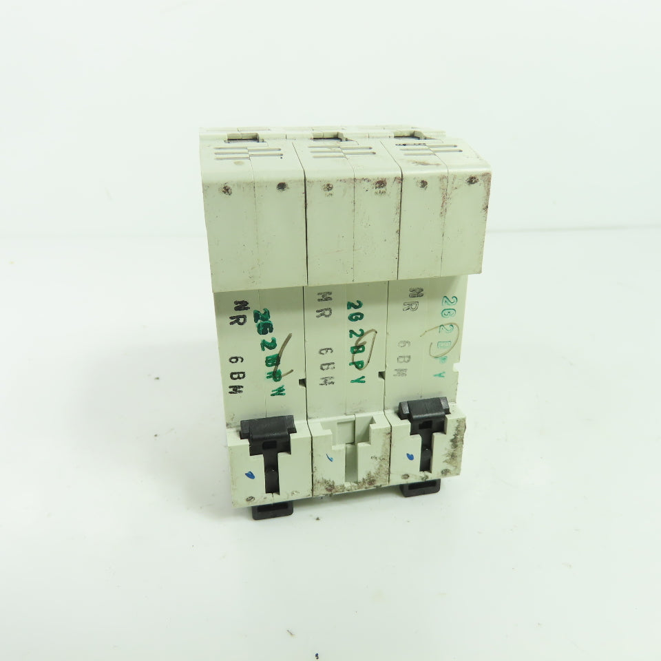 Eaton Moeller FAZ-3-B6 3-Pole Miniature Circuit Breaker 400V 415V