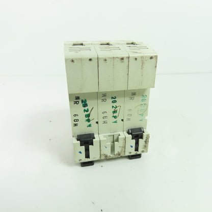 Eaton Moeller FAZ-3-B6 3-Pole Miniature Circuit Breaker 400V 415V