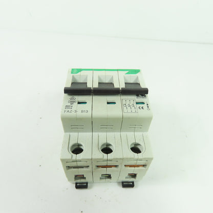 Moeller FAZ-3-B13 13A 3-Pole Miniature Circuit Breaker 400V/415V